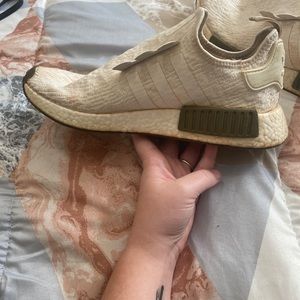 Off white and green NMD’s